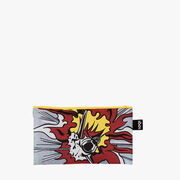 Roy Lichtenstein Whaam! set of 3 zip pockets